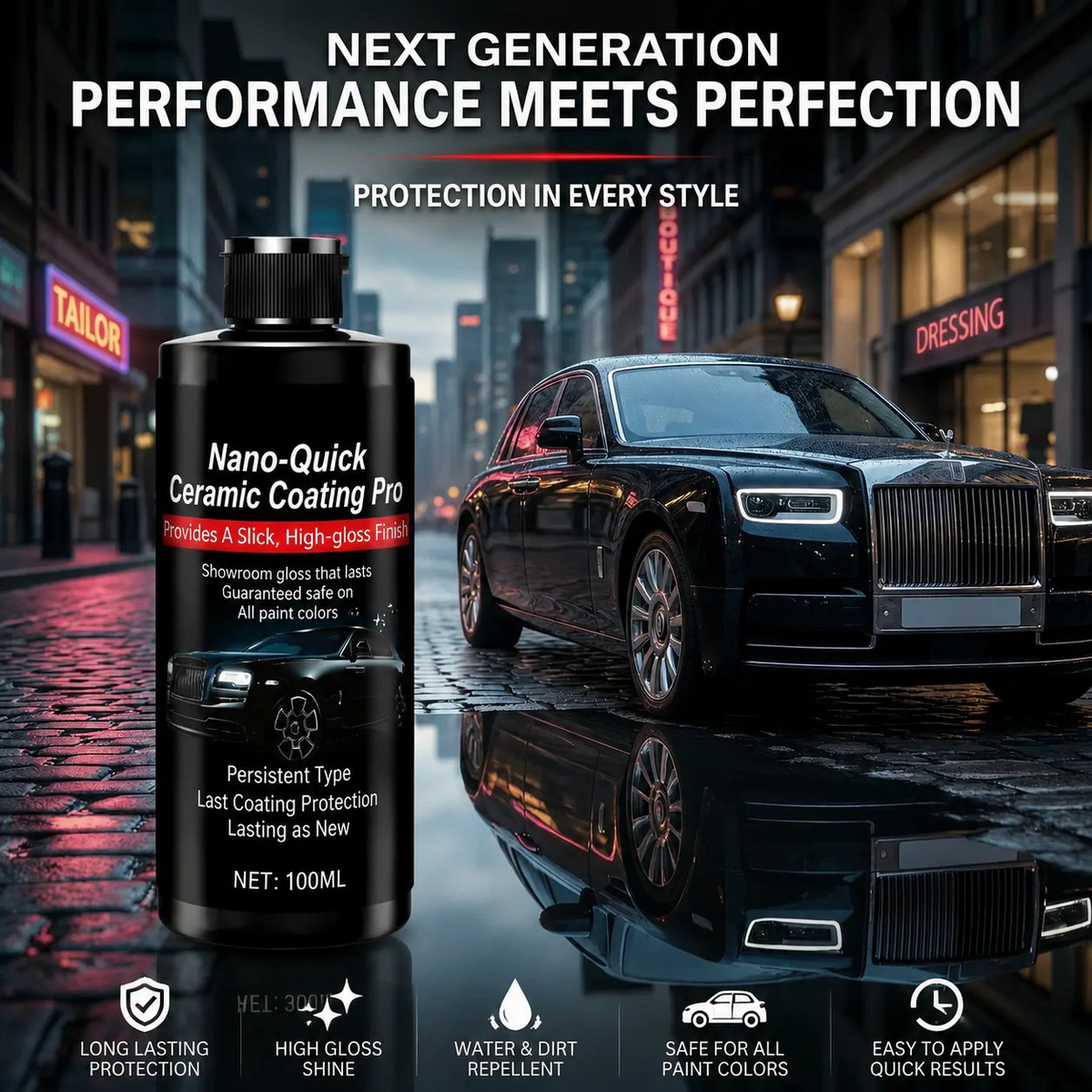 🚗Automotive Nano Ceramic Coating Spray