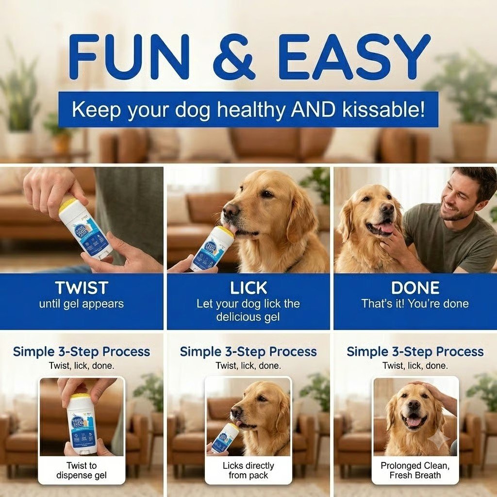 🐶Last Day 50% OFF - No-Brush Dog Dental Gel