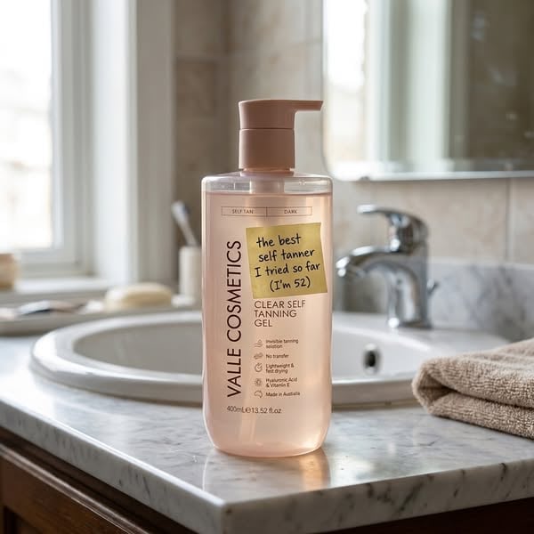 ☀️Summer Sale☀️Clear Self Tanning Gel (400ml/13.52fl.oz) -- Sunless Tanning, Whole Body, Tropical Scent