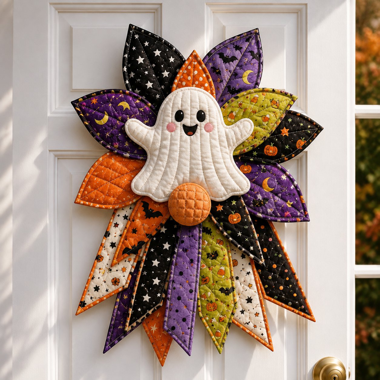 🔥Last Day 49% OFF - 🎃🎀 Oversized Seasonal Quilted Door Bow DIY Sewing Kit(📦Buy 2 Free Shipping)