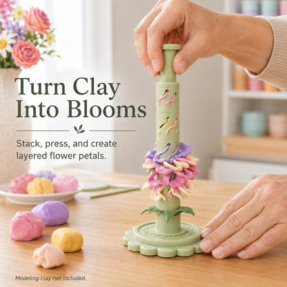 🔥Last Day 49% OFF -Modular Clay Bloom Maker with 9 Shaping Sleeves