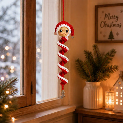 🔥HOT SALE 50% OFF - 🎅🌲Crochet Snowman Spiral Oranment DIY Kit