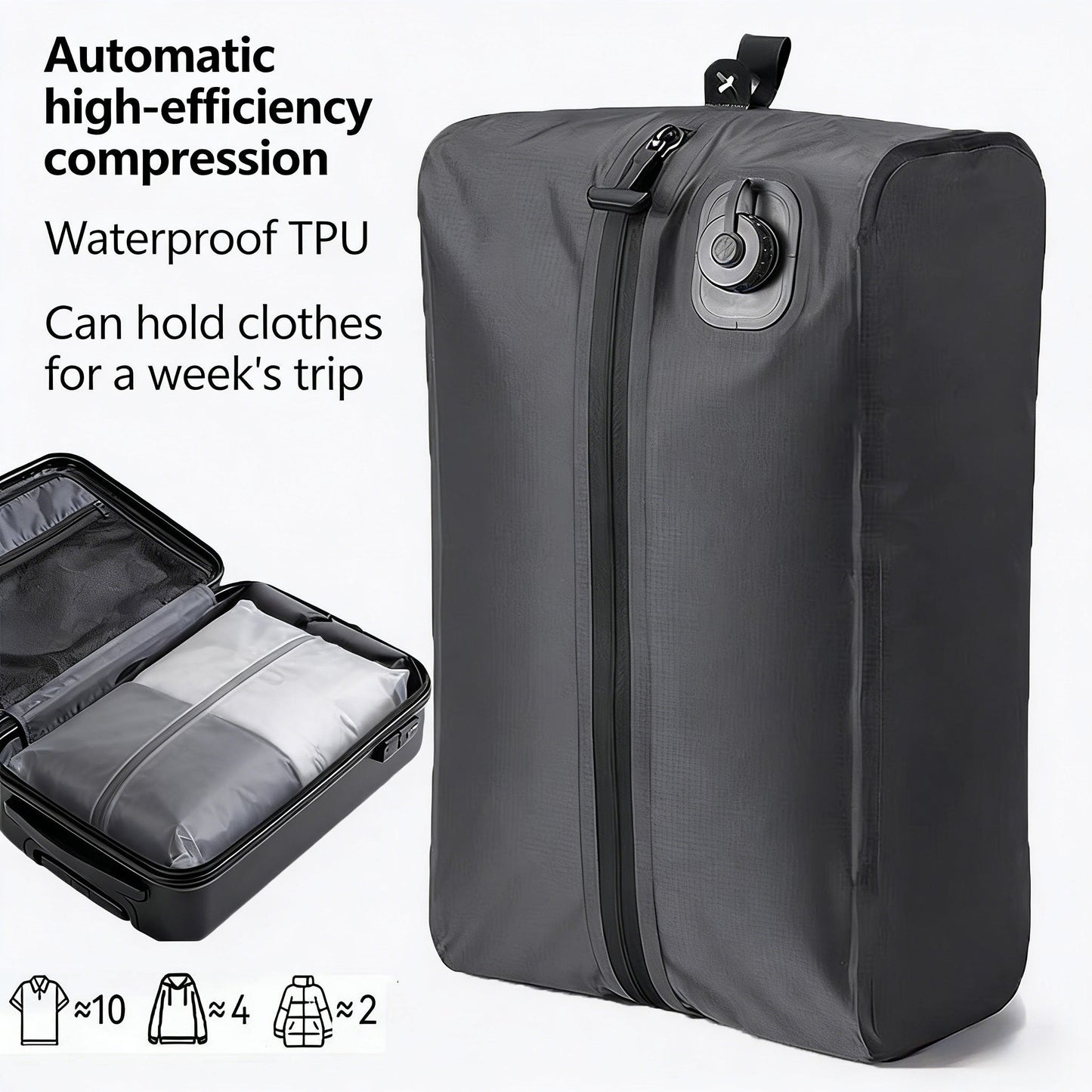 Lightweight, Portable, Moisture-Proof, and Waterproof Vacuum Storage Bag