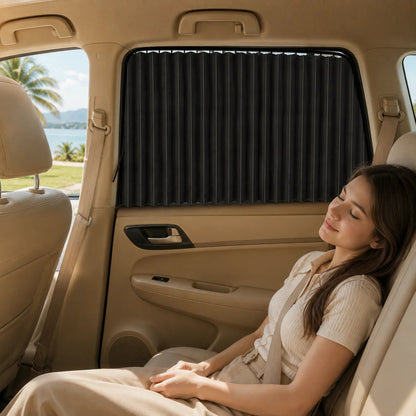 🚗4 Pcs Magnetic Car Side Window Sun Shades