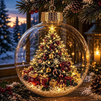🔥49% OFF - 🎄✨Glowing Christmas Diorama Ornament