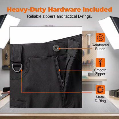 🛠️ Comfortable & Hardwearing Workwear Pants – Durable, Multi-Pocket, All-Day Tough ✨