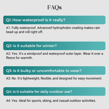 ⏳Time-Limited Special Price - save 59%⏰ Outdoor Waterproof Sports Hooded Jacket