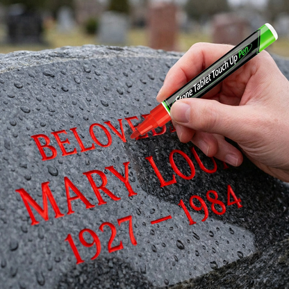 🔥HOT SALE 🐦Golden Tombstone Marker Pen for Restoring Faded Grave Inscriptions（2 PCS）