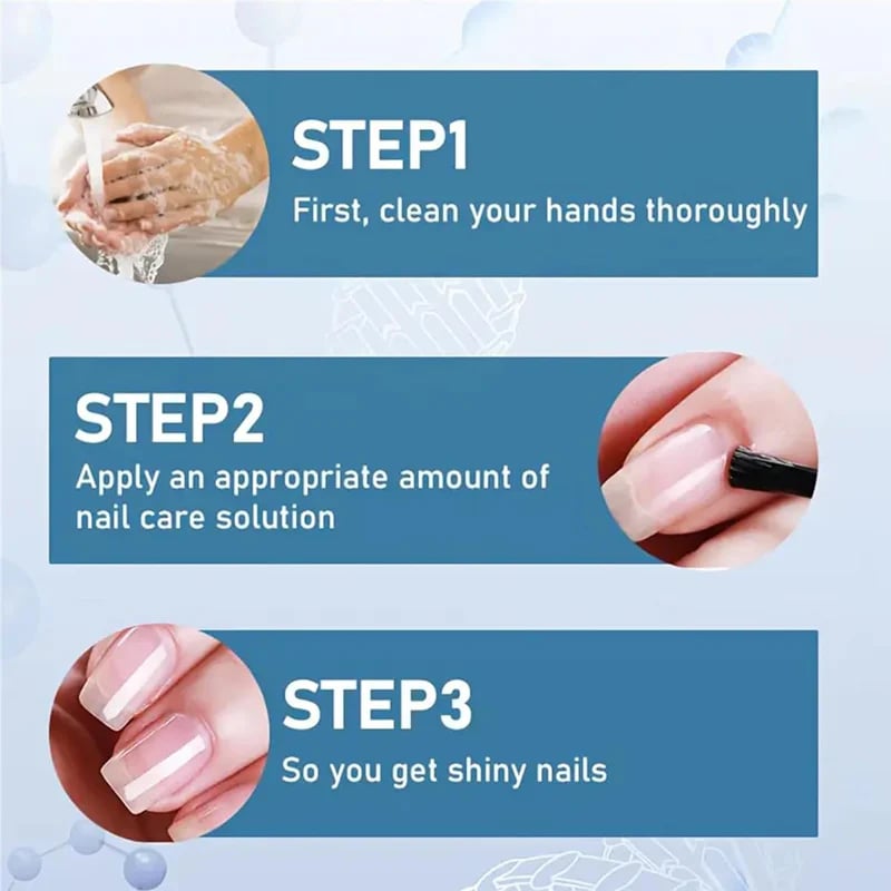 💝LAST DAY - BUY 1 GET 1 FREE!!💝3 Days Nail Care - Keratin Amino Acid Formula, Suitable for Soft and Fragile Nails
