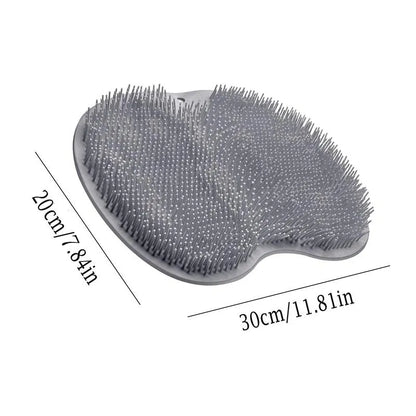 🏆Flash Sale⚡ 50K+ SOLD! Almost Gone-💥Silicone Shower Foot Scrubber Mat，Best gifts