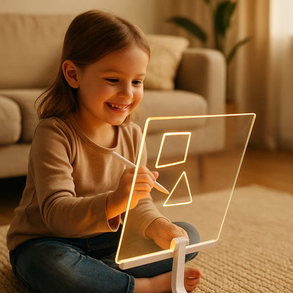 ✨LAST WEEK SPECIAL PRICE: ￡19.99!!⏳🎨Luminous Led Drawing Board For Children