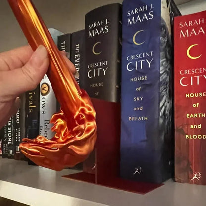 UseFuljoy -🐉 Dragon Flame Book Nook🔥Bookshelf decor gift