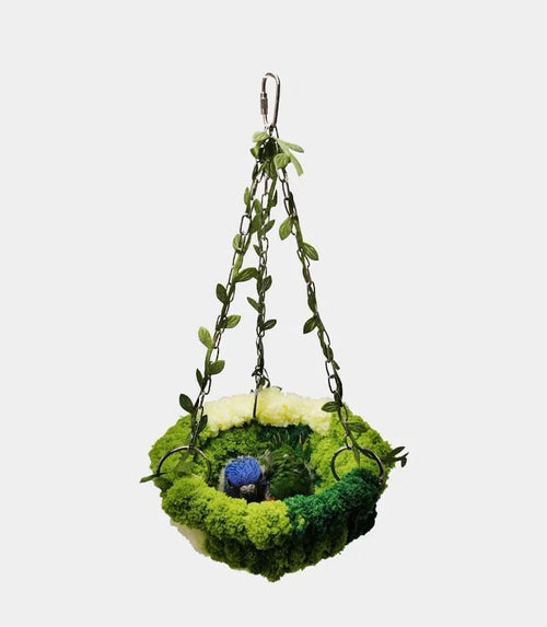 🌲Cozy Jungle Hammock Nest for Birds