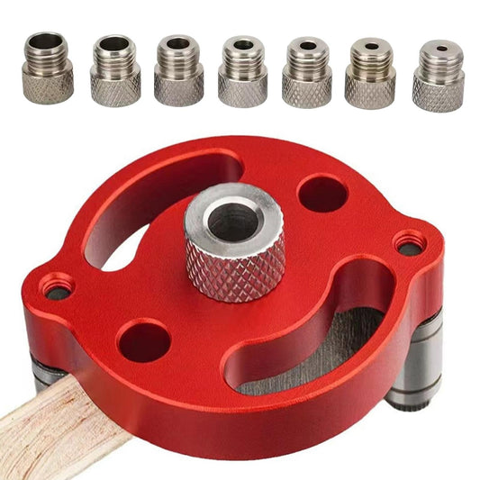 🛠️Self-Centering Doweling Jig – Precision Drill Guide for Flawless Woodworking Joints