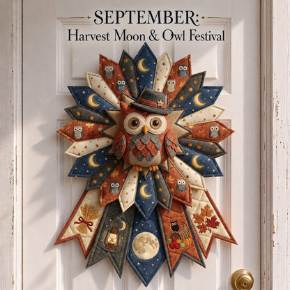 🗓️ Beginner-Friendly 12-Month Themed 3D Quilted Door Hanger Sewing Kit Collection | Complete Kit with Coordinated Fabrics, Sewing Materials & Step-by-Step Guide Included 💕