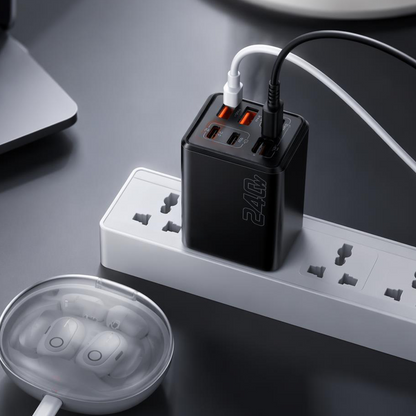 ⚡️Secret to Faster Phone Performance⚡️Eight-Port Travel Charger for Extended Phone Battery Life