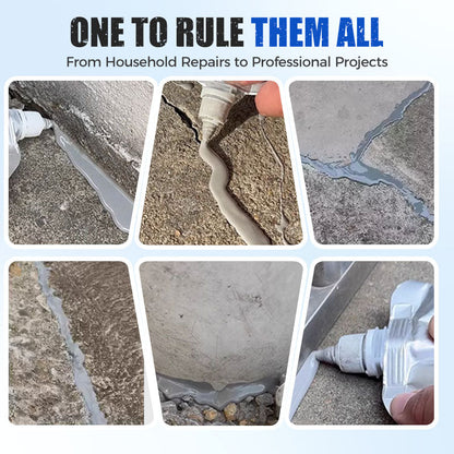 📢📢49% OFF !! ⏰Extra-Strength New Formula Concrete Crack Repair Filler, Waterproof Heavy-Duty Crack Adhesive for Driveway, Patio & Wall Cracks
