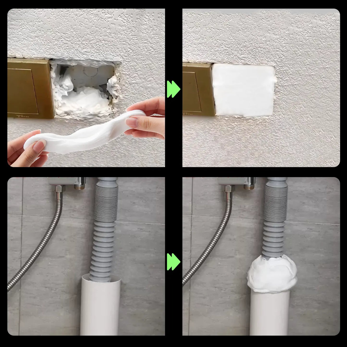 10Pcs Professional Sealant Clay - Anti-Insect Wall Hole Filler Mud🧱
