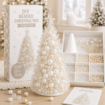 🔥49% Off Last Day - BUY 3 GET 1 FREE🎄 Dreamy Beaded Christmas Tree DIY Kit (📦Buy 3 Free Shipping)
