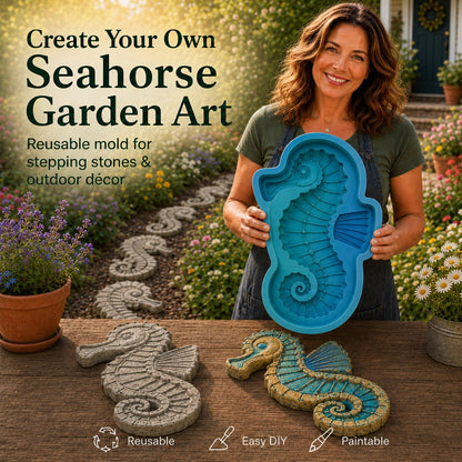 🔥LAST DAY 50% OFF - 🌊 Reusable Ocean Theme Garden Art Mold – Make Your Garden Truly One of a Kind (📦Buy 2 Free Shipping)