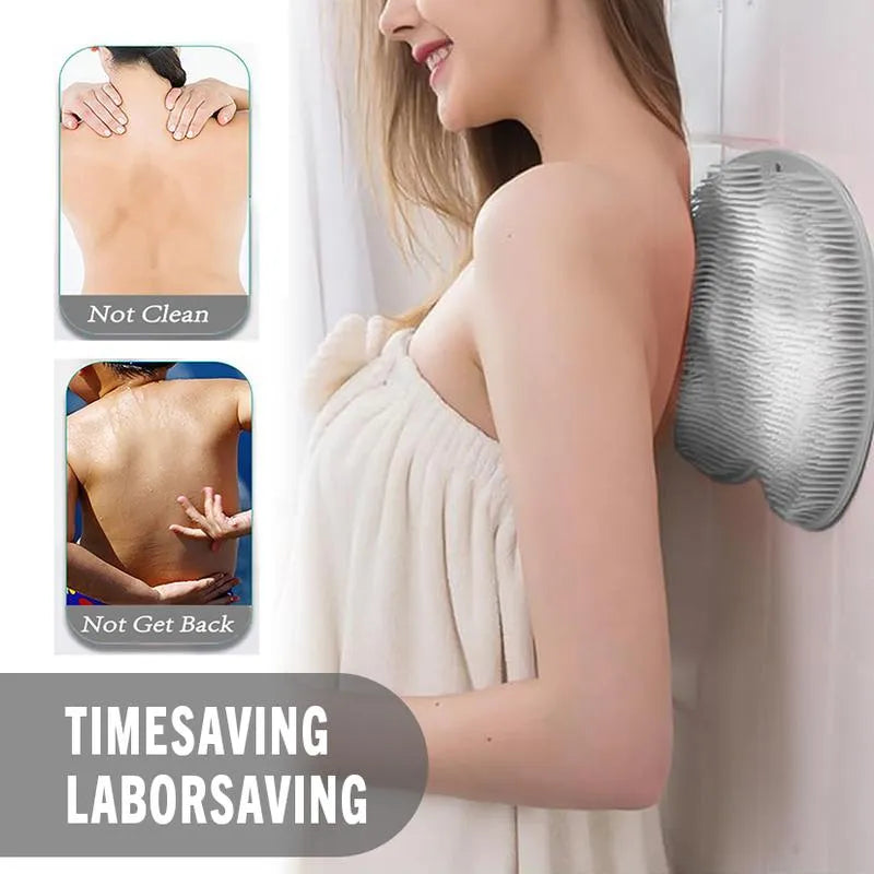🏆Flash Sale⚡ 50K+ SOLD! Almost Gone-💥Silicone Shower Foot Scrubber Mat，Best gifts