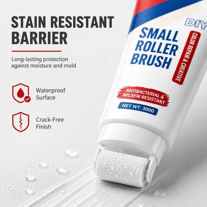 🔥PROMO 49%! Waterproof wall repair paste 🧱 With built-in roller, easy repair without extra tools ✨🖌️