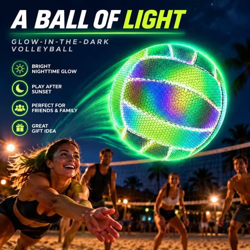 🏐 Light-up Volleyball – Keep The Game Going After Dark ✨