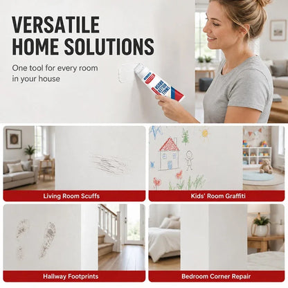 💯🧱🖌️✨Waterproof Wall Repair Paste with Integrated Small Roller Brush