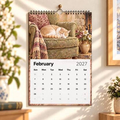 🐈 2027 Cottage Cats Wall Calendar