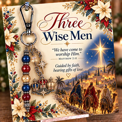 ✝️ Christian Scripture Keepsake Keychain | 23 Faith-Inspired Designs with Matching Devotional Card 🤍