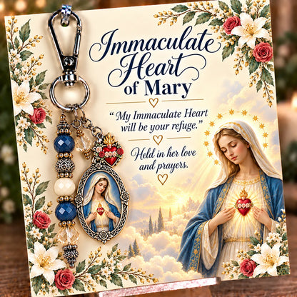 ✝️ Christian Scripture Keepsake Keychain | 23 Faith-Inspired Designs with Matching Devotional Card 🤍