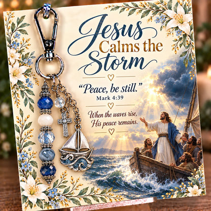 ✝️ Christian Scripture Keepsake Keychain | 23 Faith-Inspired Designs with Matching Devotional Card 🤍