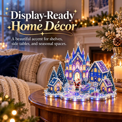 DIY 3D Crystal Art Kit with LED Lighting – Sparkling Miniature Scenes to Create Yourself