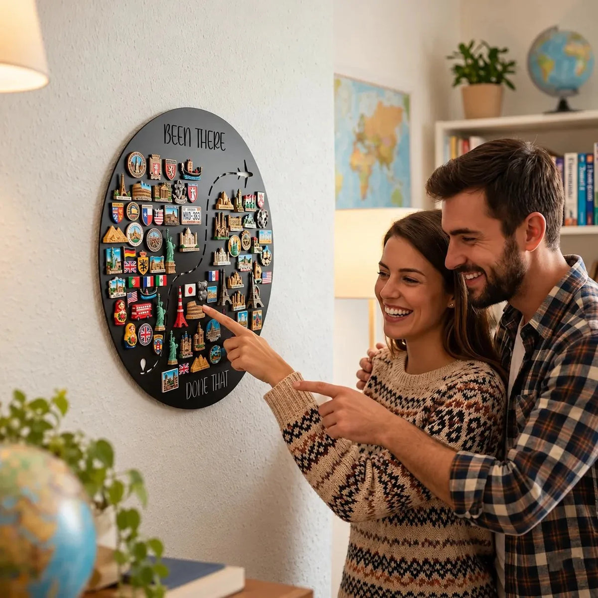🌎✨travel Magnet Board - 💕every Magnet Has A Story. Every Journey Deserves A Place