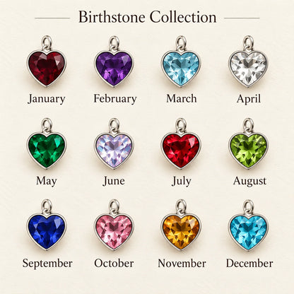 ⏳ Last Day 48% OFF —👼 Always By Your Side: Birth Month Angel & Flower Keychain + Keepsake Card