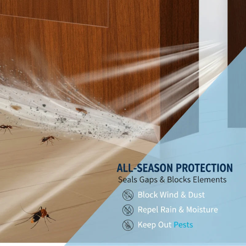🌡️ 2026 Hot Sale🥳50k+ Sold! 💝self-adhesive Weather Stripping – Wind-proof, Insulates & Easy To Apply 🏠