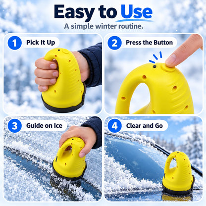 ❄️ Multifunctional Electric Snow &amp; Ice Scraper