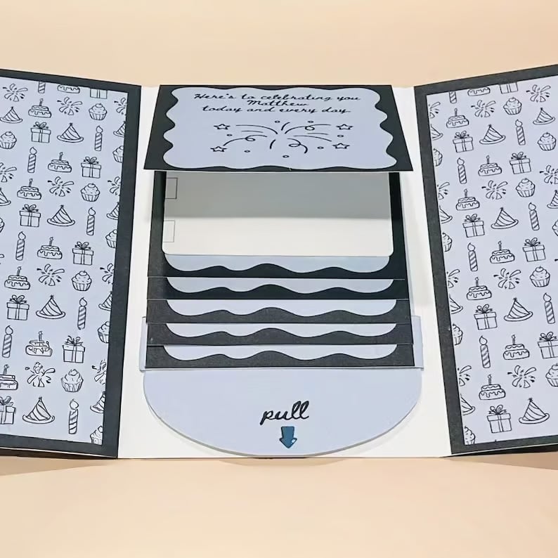 ⏰LAST DAY 49% OFF - 2026 New🎅🎁 Waterfall Christmas Gift Card Booklet 💳✨
