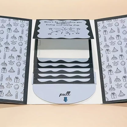 ⏰LAST DAY 49% OFF - 2026 New🎅🎁 Waterfall Christmas Gift Card Booklet 💳✨