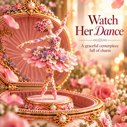 🌸 49% OFF Floral Ballerina Music Box – A Romantic Keepsake With a Magical Butterfly Reveal 🦋