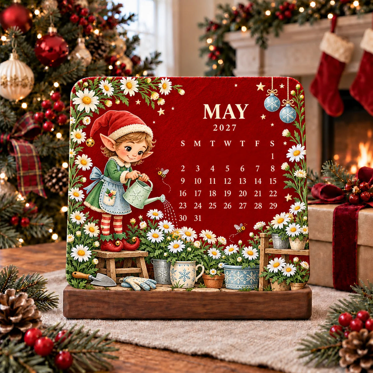 🎄🗓️ Last Day 49% OFF — 🪴✨ Eco-Friendly Plantable “Timeless” Seed Calendar 2027