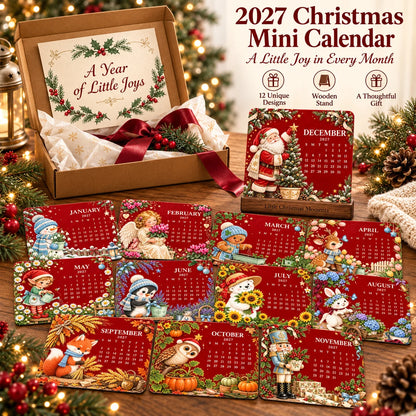 🎄🗓️ Last Day 49% OFF — 🪴✨ Eco-Friendly Plantable “Timeless” Seed Calendar 2027