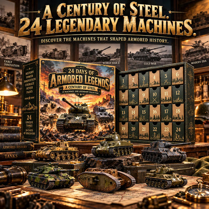 🔥 Love Legendary Tanks? 🪖 2026 Armored Legends – 24 Days, 24 Machines!