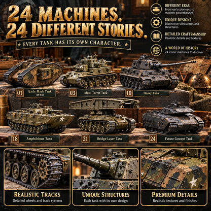 🔥 Love Legendary Tanks? 🪖 2026 Armored Legends – 24 Days, 24 Machines!