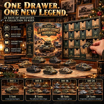 🔥 Love Legendary Tanks? 🪖 2026 Armored Legends – 24 Days, 24 Machines!