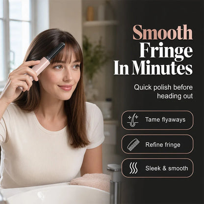 👩Last Day 49% OFF – Shape hair in 3 seconds! Create gorgeous hairstyles anytime anywhere. 💁Portable Wireless Mini Bang Styling Comb