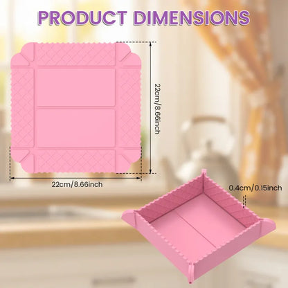 ✨Last Day 49% OFF –  3-in-1 Magnetic Silicone Trivet, Cutting Board & Foldable Serving Tray