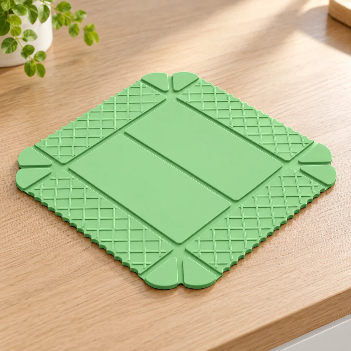 ✨Last Day 49% OFF –  3-in-1 Magnetic Silicone Trivet, Cutting Board & Foldable Serving Tray