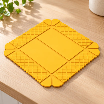 ✨Last Day 49% OFF –  3-in-1 Magnetic Silicone Trivet, Cutting Board & Foldable Serving Tray