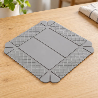 ✨Last Day 49% OFF –  3-in-1 Magnetic Silicone Trivet, Cutting Board & Foldable Serving Tray